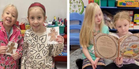 Gingerbread Man in Kindergarten