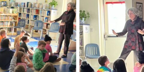 Author, Jennifer Richard Jacobson, Visits JHB